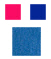Blue mixture made from Permanent Rose and Phthalo Blue